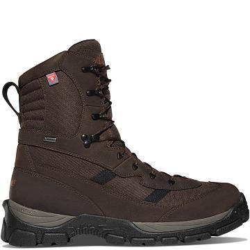 Men's Danner Alsea 8" 400G Hunting Boots Brown | CA4747BC