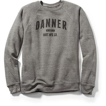 Men's Danner Athletic Sweatshirt - OR Patch Clothing Grey | CA5025GL