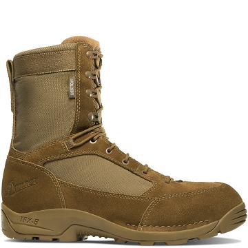 Men's Danner Desert TFX G3 Gore-Tex Military Boots Brown | CA4718WY