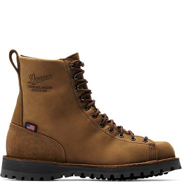 Men's Danner Elk Hunter Hunting Boots Brown | CA4740TV
