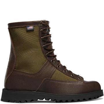 Men's Danner Grouse 8" Hunting Boots Brown | CA4731FM