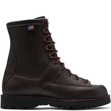Men's Danner Hood Winter Light 8" Insulated 200G Hunting Boots Brown | CA4733SO