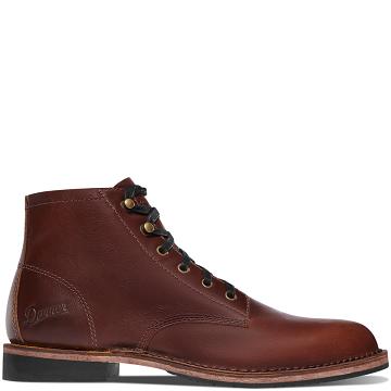 Men's Danner Jack II Work Boots Burgundy | CA4907GL