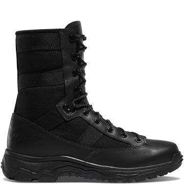 Men's Danner Reckoning 8" Hot Tactical Boots Black | CA4650JJ