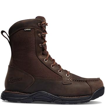Men's Danner Sharptail 8" Hunting Boots Coffee | CA4743WY