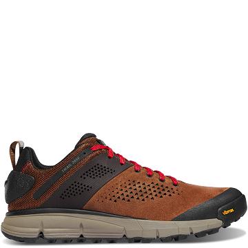 Men's Danner Trail 2650 Shoes Brown / Red | CA4694NB