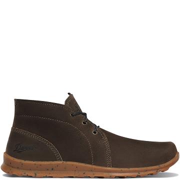 Women's Danner Forest Chukka Boots Coffee | CA4488VD