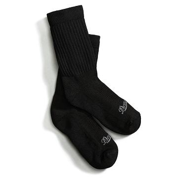 Women's Danner Hot Weather TFX Drymax Crew Socks Black | CA4541CE